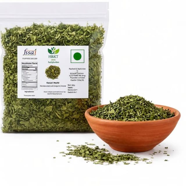 HRKT Kasuri Methi Hand Picked Premium Quality Dried Fenugreek Leaves