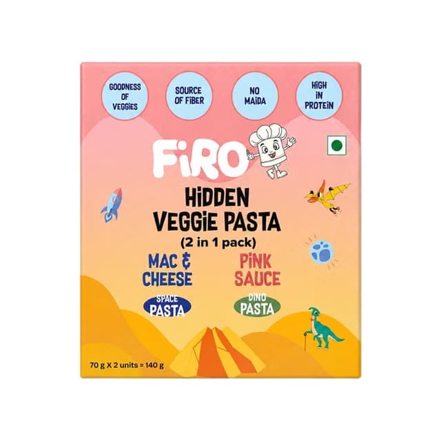 FiRO Multi-Shape Instant Pasta with Premix for Kids