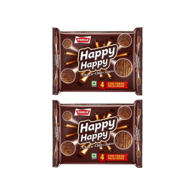 Parle Happy Happy Choco Chip Cookies