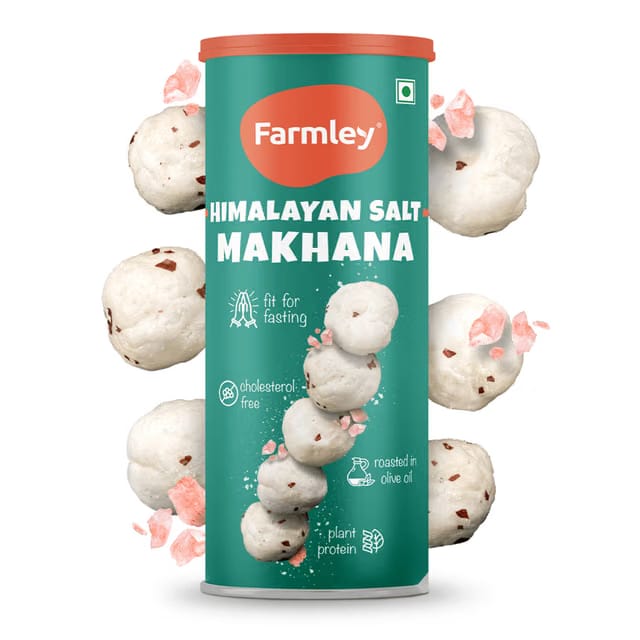 Farmley Roasted & Salted Makhana - Himalayan Salt