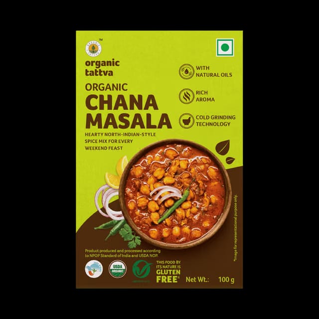 organic tattva Chana Masala