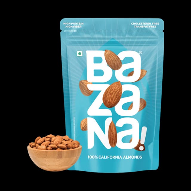 Bazana 100% California Almonds – Fresh, Raw & Premium