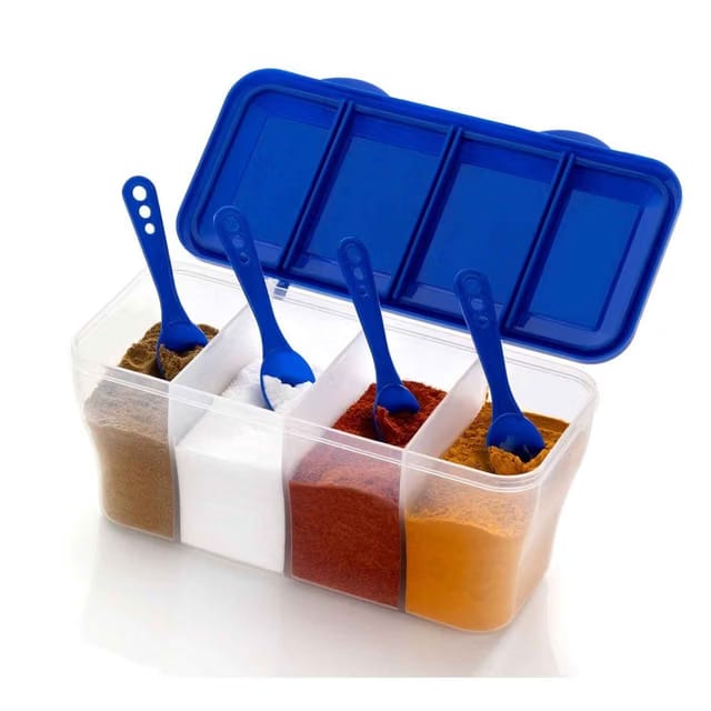 Kitchen Storage Container With Spoon