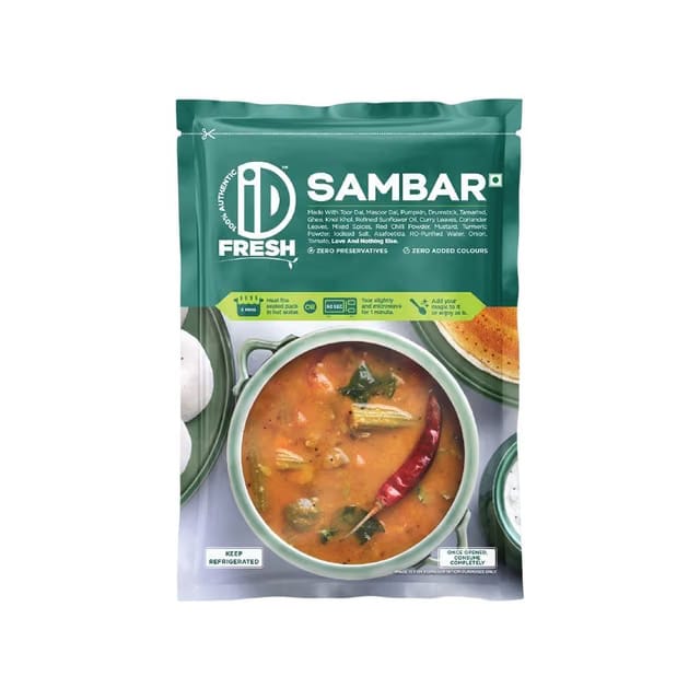 iD Fresh Liquid Sambar (Heat & Eat)