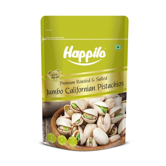 Happilo Premium California Roasted & Salted Pistachios
