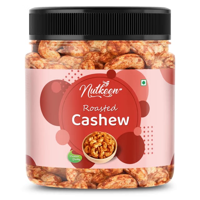 Nutkeen Fiery Hot Cashews , Premium Spicy Roasted (Peri Peri) Masala Cashew Nuts/Kaju Dry Fruit
