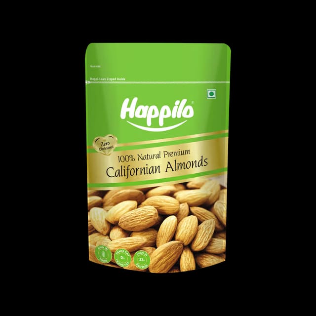 Happilo 100% Natural Premium Californian Almonds