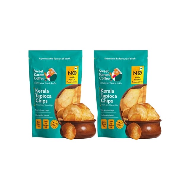 Sweet Karam Coffee Kerala Tapioca Chips