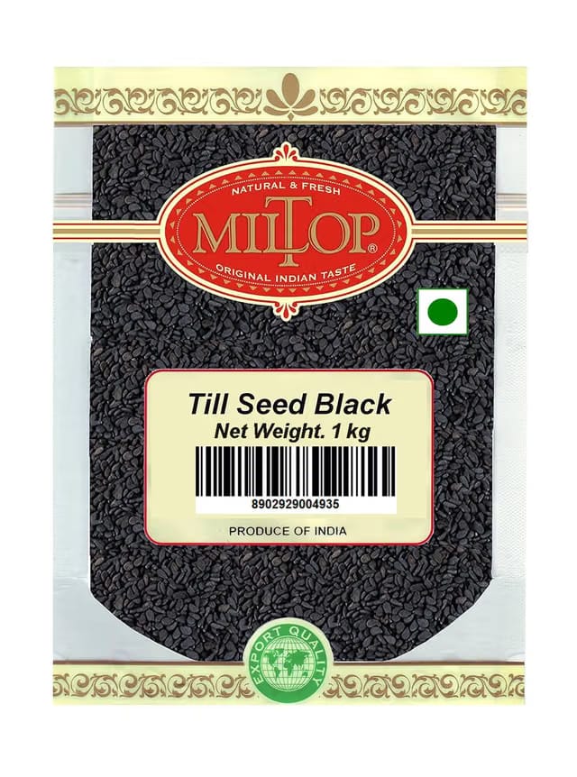Miltop Sesame Till Seed Black