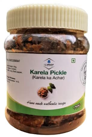 "Live Healthy" Homemade Karela Pickle/Achar(Bitter Gourd)