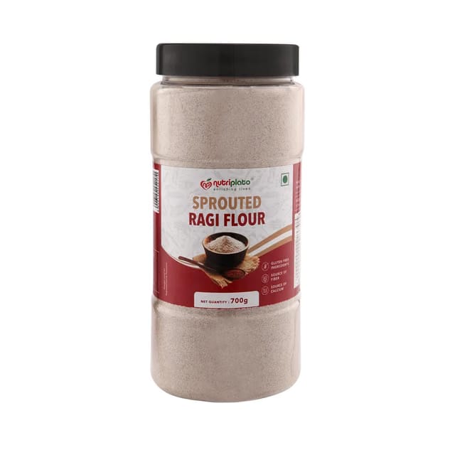 Nutriplato-enriching lives Sprouted Ragi Flour