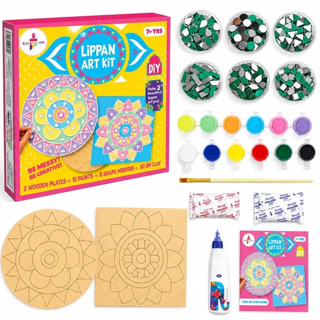 Kalakaram Lippan Art Kit for Adults