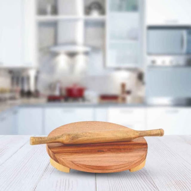 Wooden Chakla & Belan