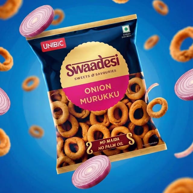 Unibic Swaadesi Onion Murukku