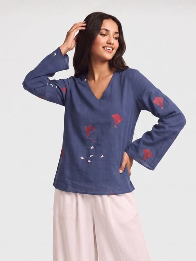 Sakshi Bell Sleeved Top