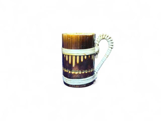 Purbanchal Handcrafted 6-Inch Bamboo Cup