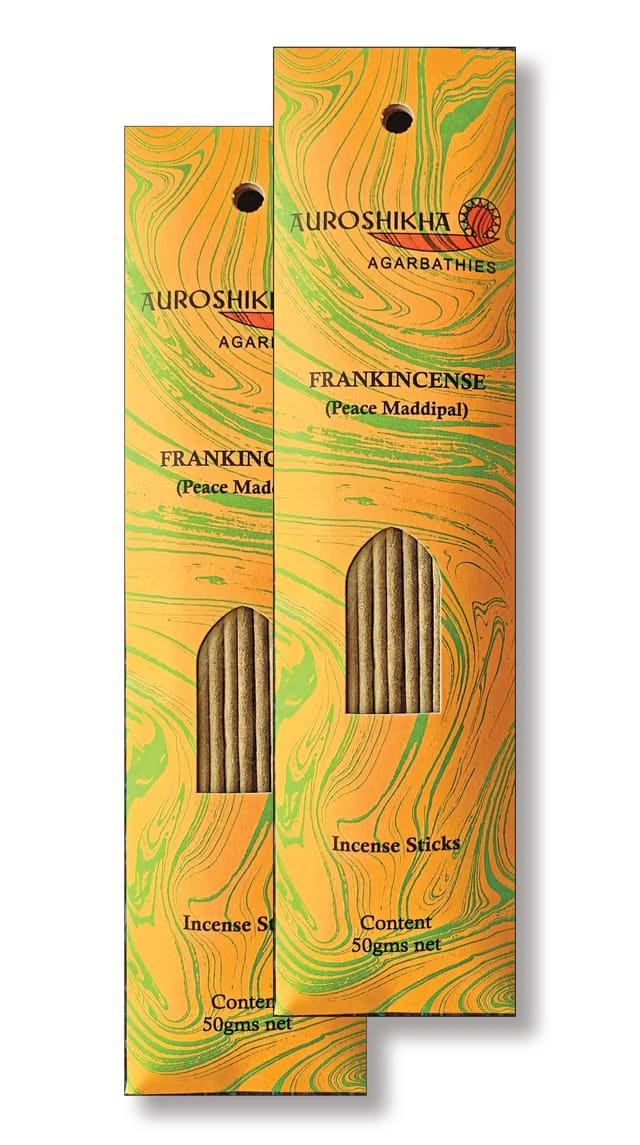 Auroshikha Franckincense (Peace Mattipal) Incense 100g |
