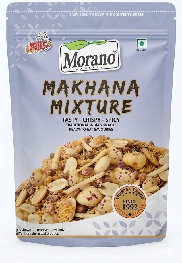 MORANO ASSORTED Namkeen Snacks Makhana Mixture, 400g PT-SMmm-7 PT-SMmm-7
