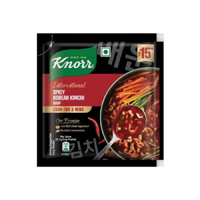 Knorr International Spicy Korean Kimchi Soup