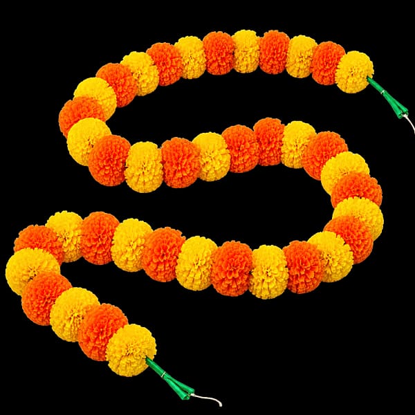 Artificial Marigold Flower Toran - Assorted Colours & Design