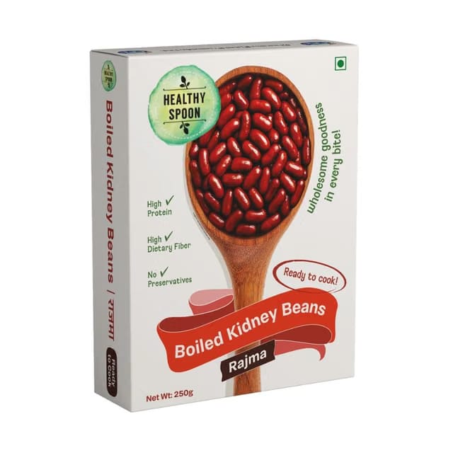HEALTHY SPOON - BOILED RAJMA (KIDNEY BEANS)