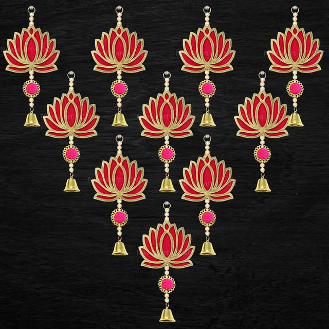 Lotus Latkan Toran (Hand Made) for Main Door & Wall Hanging