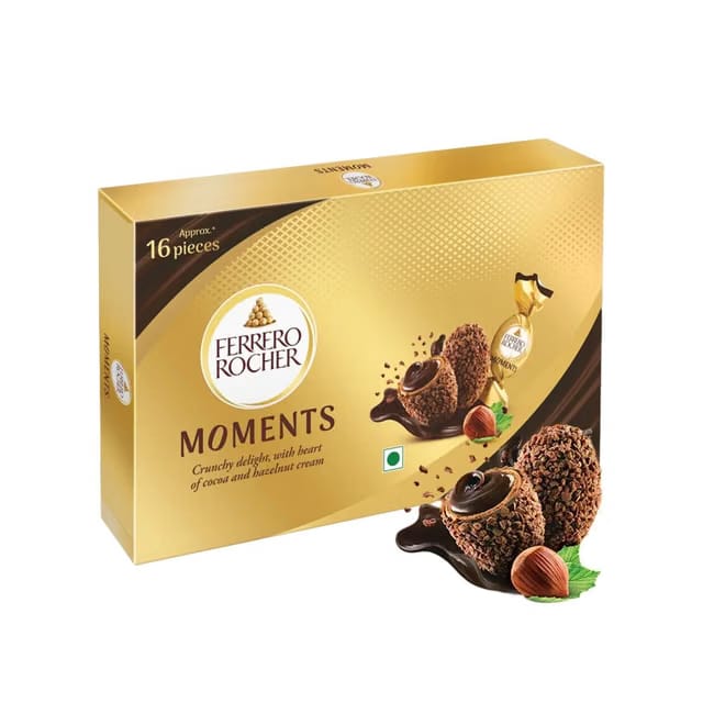 Ferrero Rocher Moments Chocolate Gift Pack (16 pieces)