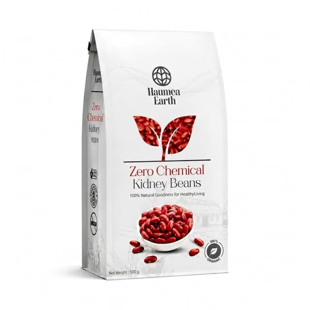 Haumea Earth Organic Chitra Rajma, Kidney Beans