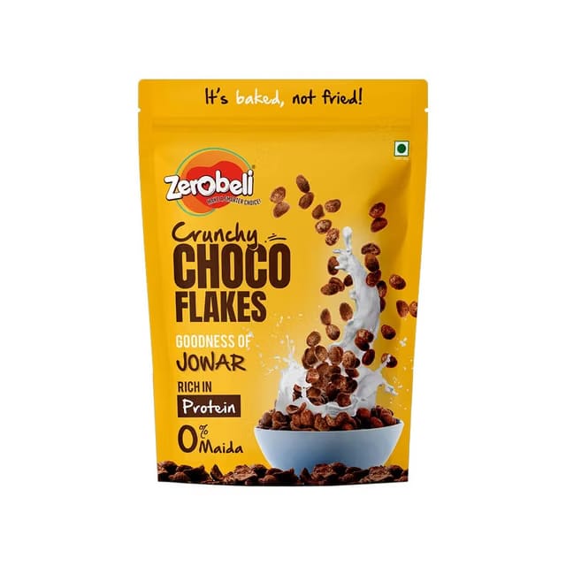 Zerobeli Crunchy No Maida Choco Flakes