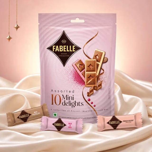 Fabelle Choco Deck (10 Mini Delights Chocolate Gift Pack)