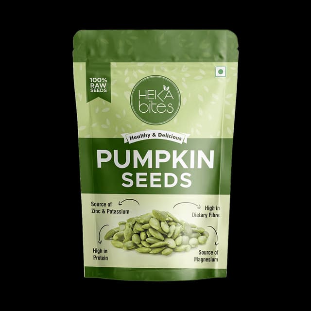 Heka Bites Raw Pumpkin Seeds |100% Premium Seeds
