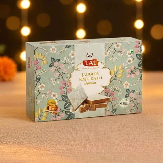 Lal Sweets Jaggery Kaju Katli