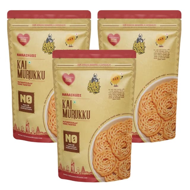 Indian Snack House Karaikudi Kai Murukku