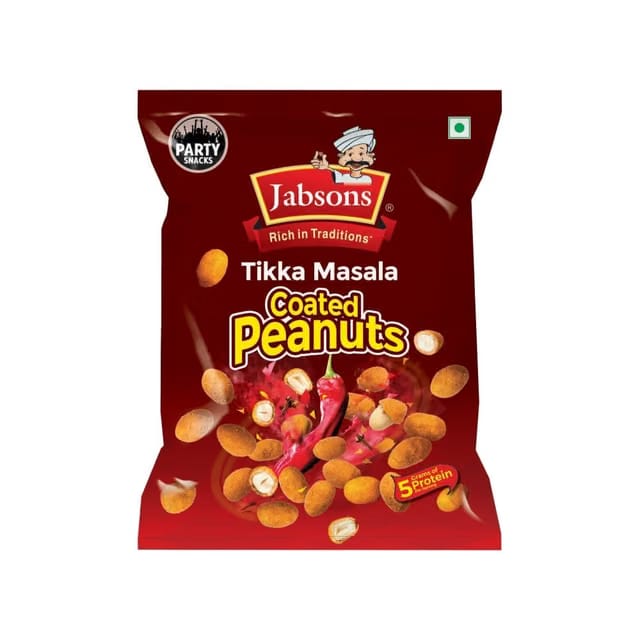 Jabsons Tikka Masala Coated Peanut Namkeen