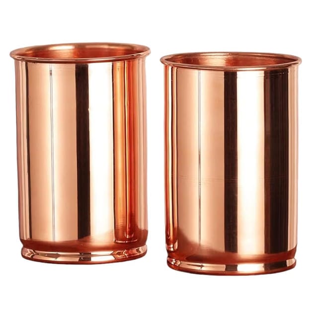 Copper Tumbler Set of 2