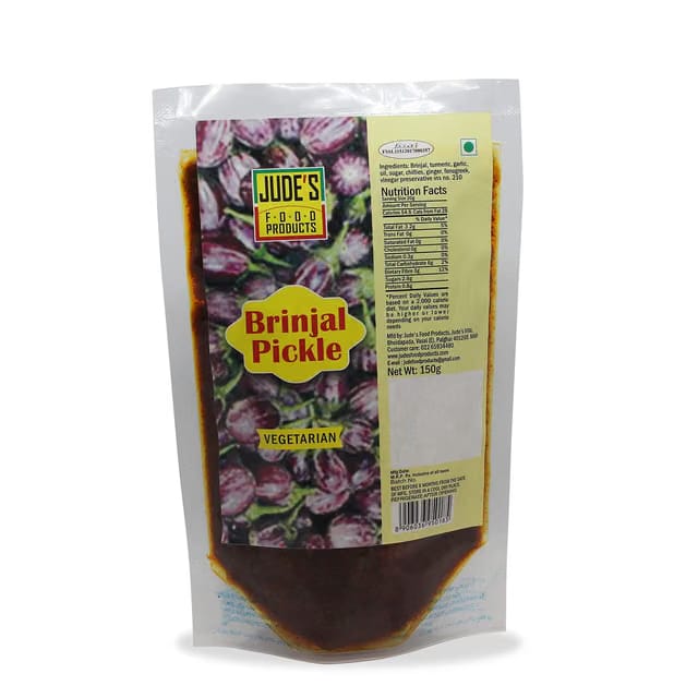 Jude's Food Products - Brinjal Pickle