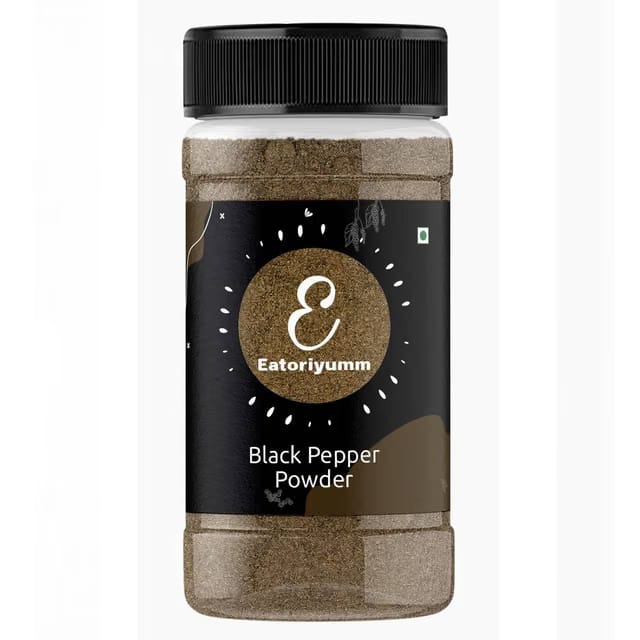 Eatoriyumm Powder Black Pepper - Kali Mich Powder ( Idukki, Kerala) 100% Natural