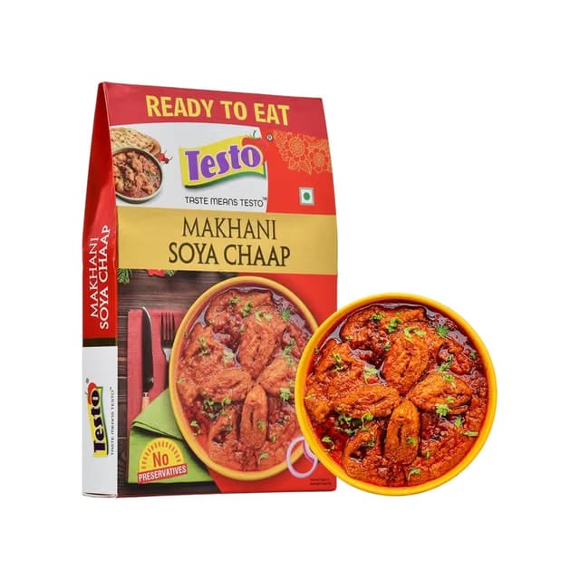 Testo Ready to Eat Makhani Soya Chaap