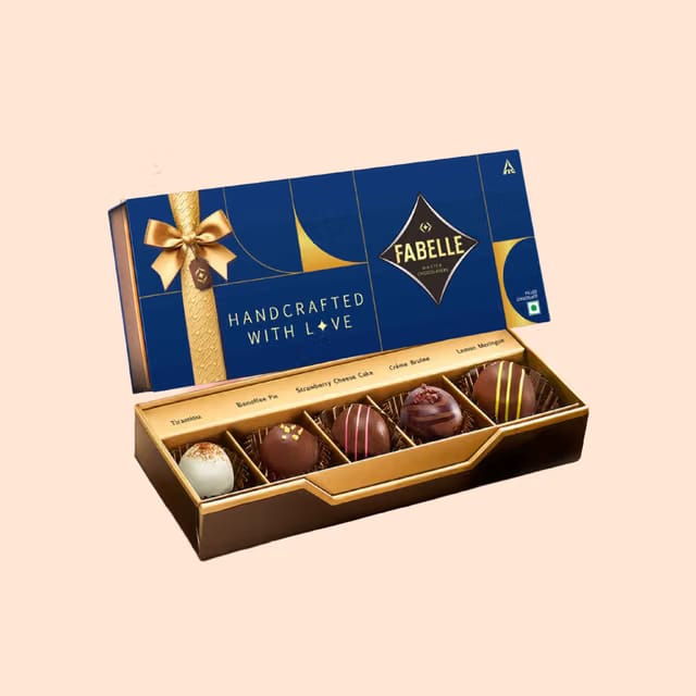Fabelle Dessert Collection-5 Handcrafted Dessert Inspired Chocolate Truffles