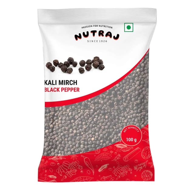 Nutraj Classic Kali Mirch (Black Pepper) - Pouch