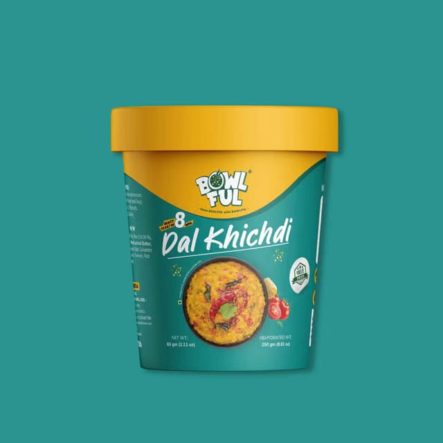 Bowlful Dal Khichdi Cup Ready To Eat
