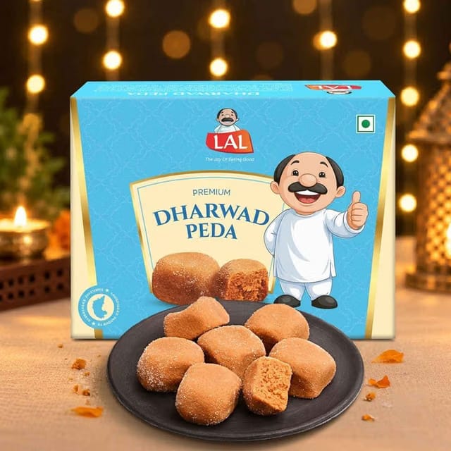 Lal Sweets Dharwad Peda