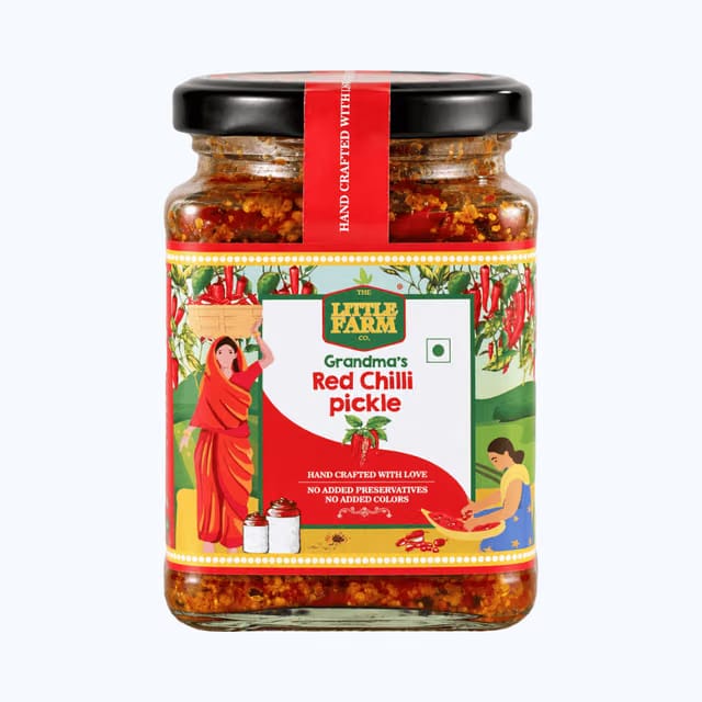 The Little Farm Co. Red Chilli Pickle Achaar