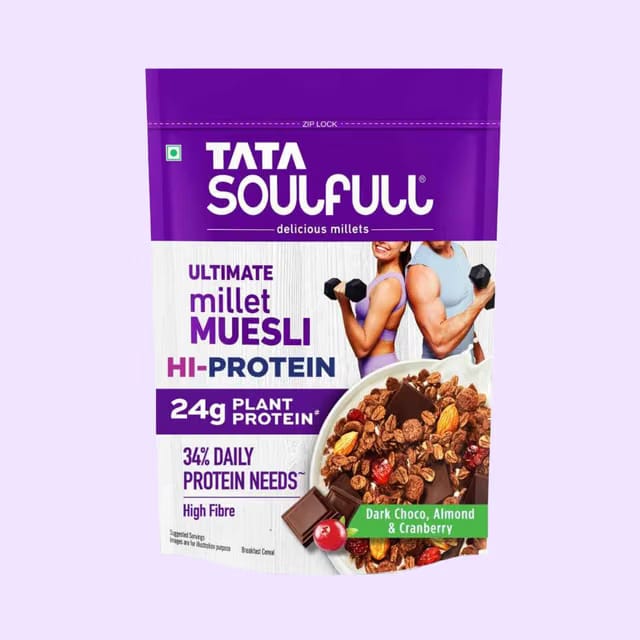 Tata Soulfull Ultimate Hi-Protein Millet Muesli
