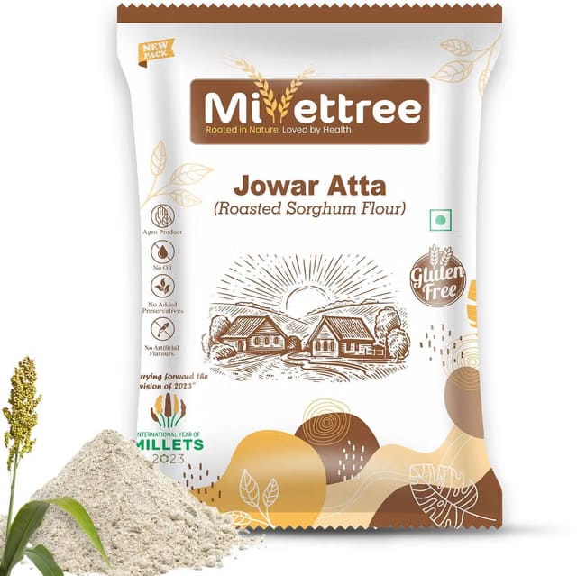Millettree Roasted Jowar Atta/Flour