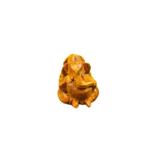 Anawariyas Natural Haldi Ganesh ji Idol for Pooja Rituals