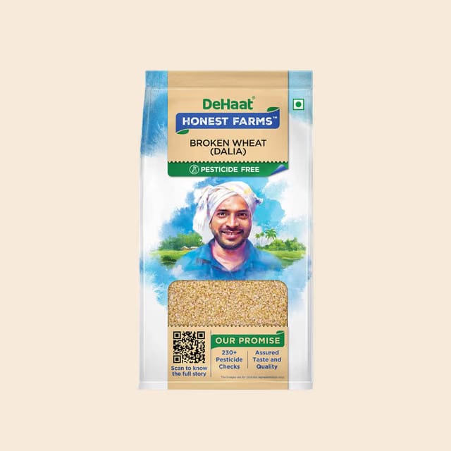 DeHaat HF Pesticide Free Broken Wheat /Dalia