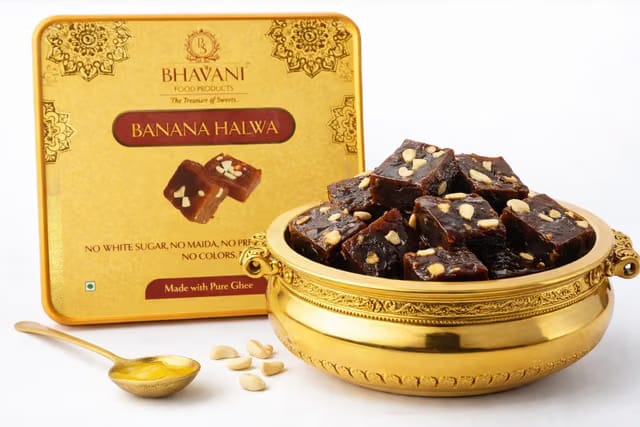 Premium Pure Ghee Banana Halwa