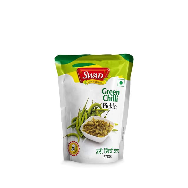 SWAD Green Chilli Pickle Hari Mirchi Ka Achaar with Mustard 200 g