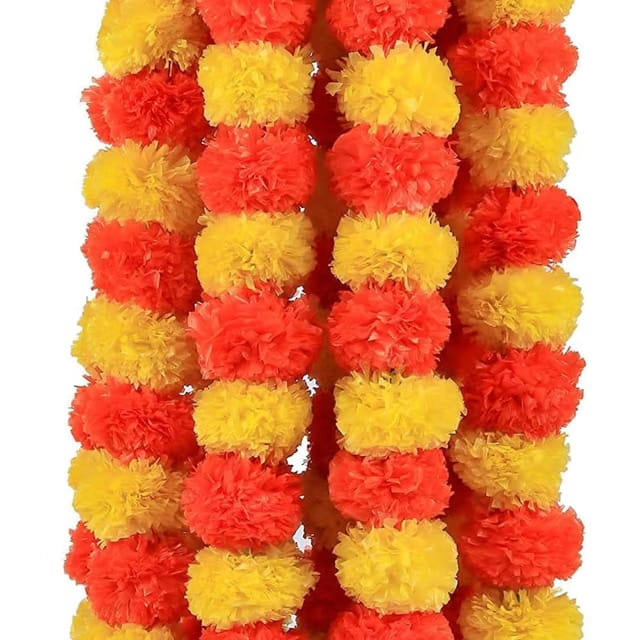 DECAURA Artificial Marigold Garlands Decoration for Home Decor